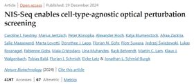 NIS-Seq實(shí)現(xiàn)了與細(xì)胞類型無(wú)關(guān)的光學(xué)擾動(dòng)篩選