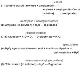 直鏈淀粉/支鏈淀粉檢測試劑盒（K-AMYL)原理