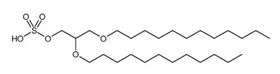 二月桂酸甘油硫酸酯