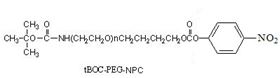 tBOC-NH-PEG-NPC