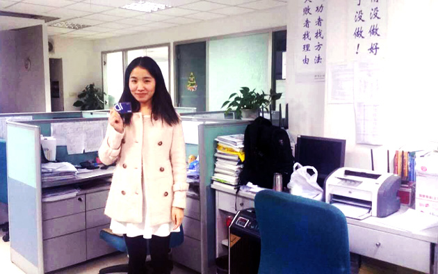 2016年10月西寶生物銷售成長(zhǎng)之星 張莉平