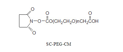 琥珀酰亞胺碳酸酯-PEG-羧甲基 Succinimidyl Carbonate-PEG-Carboxymethyl