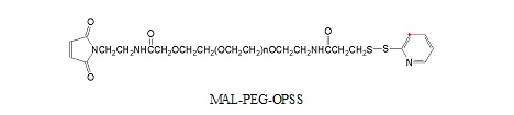 馬來酰亞胺-聚乙二醇-OPSS Maleimide-PEG-OPSS