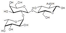 Blood group H antigen triaose type 2