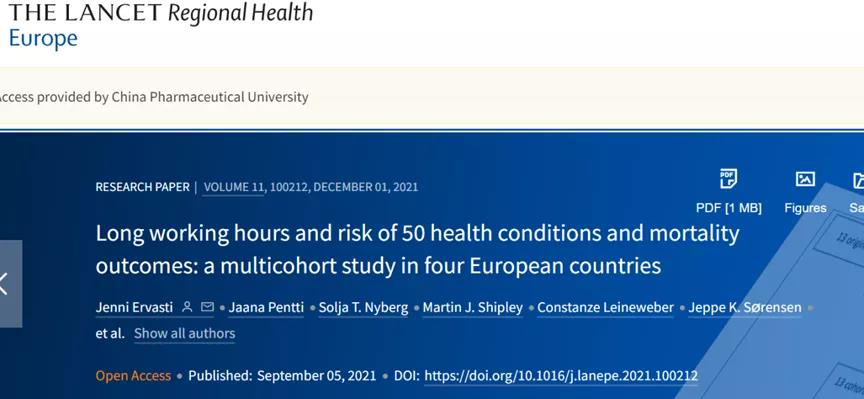 研究成果 （圖源：The Lancet Regional Health - Europe）