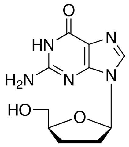 2',3'-二脫氧鳥苷