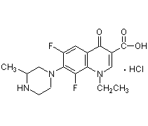 鹽酸洛美沙星