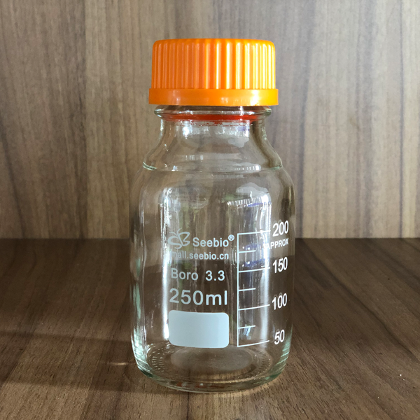 KVU0144B 250ml 黃蓋試劑瓶