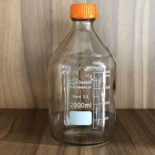 KVU0144E 2000ml 黃蓋試劑瓶