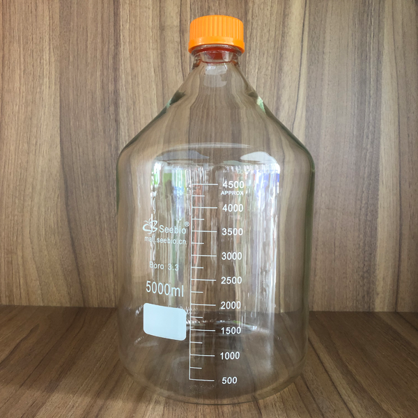 KVU0144G 5000ml 黃蓋試劑瓶