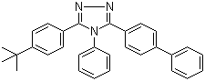 3-(聯苯-4-基)-5-(4-叔丁基苯基)-4-苯基-4H-1,2,4-三唑