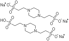 PIPES-1.5Na; 哌嗪-N,N'-二 (2-乙磺酸)倍半鈉鹽