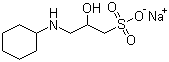 3-(環己胺)-2-羥基-1-丙磺酸鈉鹽