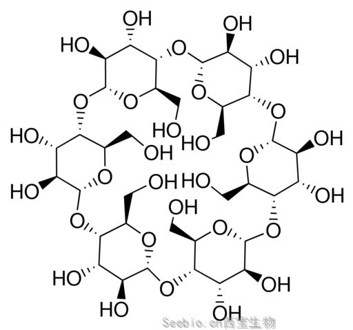 <font color='red'>α-環糊精</font> α-Cyclodextrin (貨號: 122450)